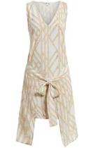 Raffia Wrap Dress