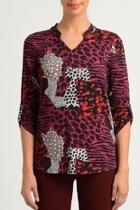  Animal Patchwork Top