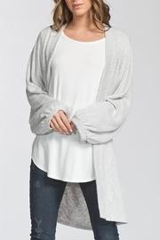  Balloon Sleeve Cardigan