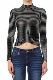  Twist-front Crop Top