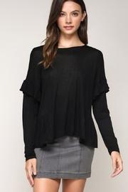  Ruffled Jersey Top