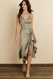  Cami Ruched Midi-dress