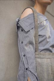  Asymmetrical Button Blouse