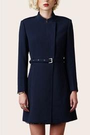  Belted Woven Jacket