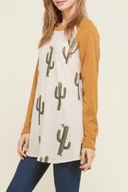  Mustard Cactus Sweater