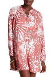  Blush Palm Tunic Dress