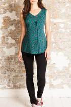  Printed V Neck Camisole