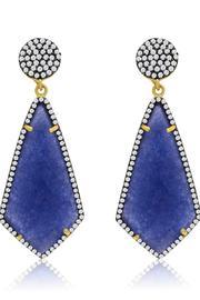  Sapphire Drop Earrings
