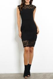  Lace Detail Pencil Dress