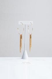  Gold Chain Hoop