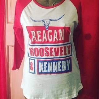 Reagan Roosevelt And Kennedy Tee