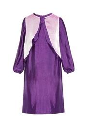  Purple Silk Dress
