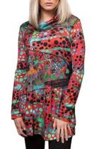  Print Cowl Tunic