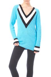  Turqoise V Sweater