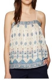  Rosenda Metallic Tank Top