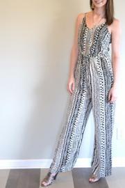  Printed Sleeveless Romper