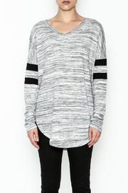 Marled Baseball Tee