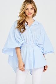  Butterfly Button Top