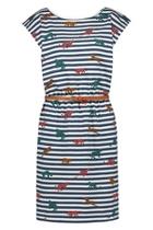  Leopard Stripe Dress
