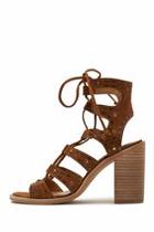  Boho Lace-up Heels