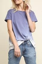  Ombre Knot Tee