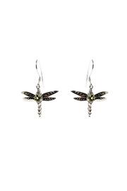  Peridot Dragonfly Earring