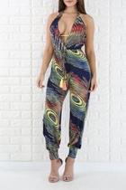  Colorful Swirl Jumpsuit