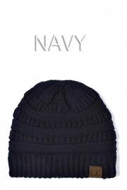 Navy Cc Beanie