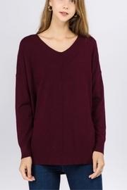  Purple Tunic Sweater