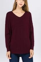  Purple Tunic Sweater