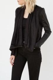  Black Drapey Jacket