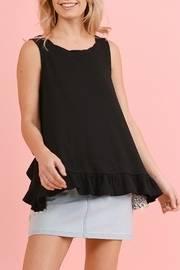  Black Laceback Tank