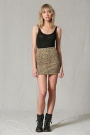  Leopard High-waist Skirt