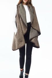  Pin Wheel Pattern Shawl Vest