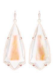  Brown Mother Of Pearl Earrings