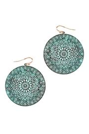  Mandala Disc Earrings