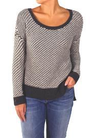  Grey Check Sweater