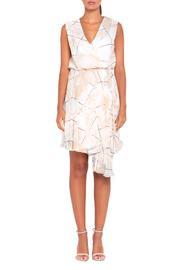  Printed Wrap Dress
