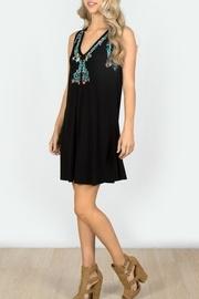  Embroiderd Sleeveless Dress