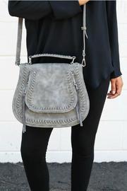  Grey Saddle Crossbody