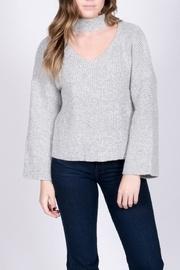  Bell Sleeve Choker Sweater