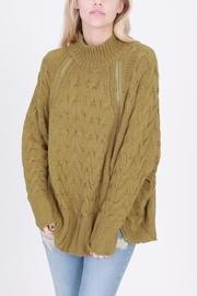  Zip Front Sweater