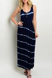  Maxi Navy Dress