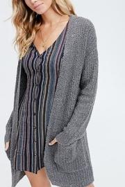  Grey Knitted Cardi