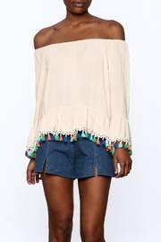  Tassel Hem Top
