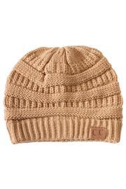  Camel Knit Beanie