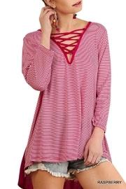  Red Stripe Top