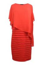  Sheer Overlay Dress