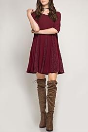 Lace Detailed Swing Dress