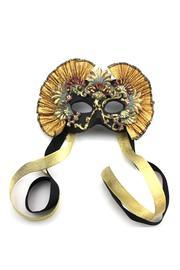  Golden Fan Mask
